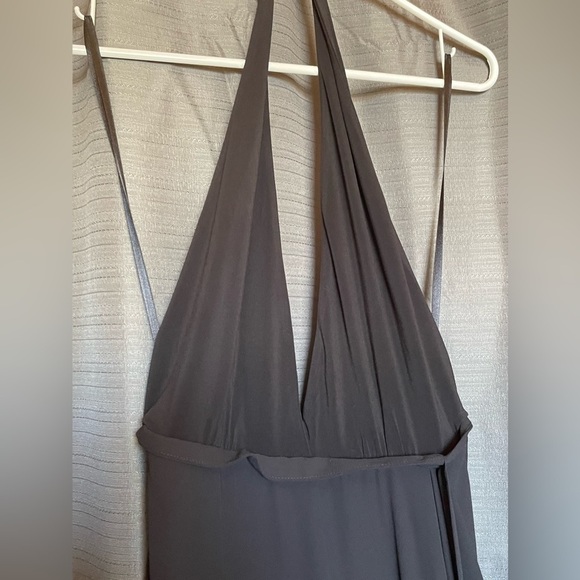 BCBGmaxazria Angeline black halter gown - Picture 5 of 14